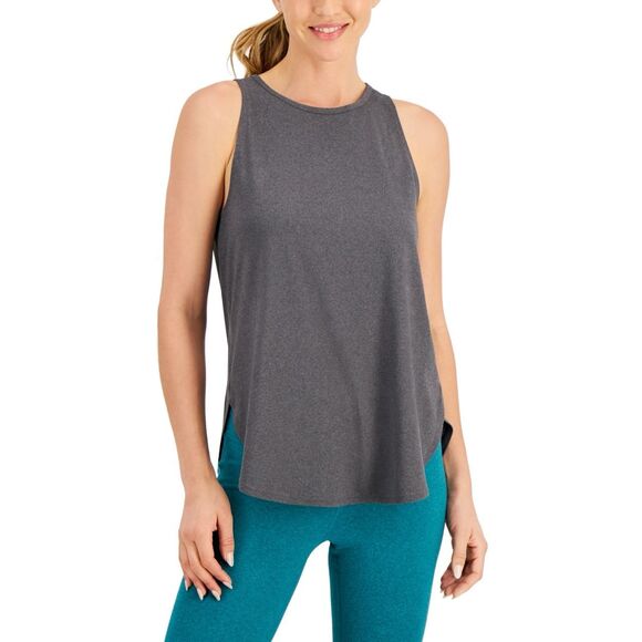 ID Ideology Women S Essentials Sweat Set Tank Top Gray Size 2X - Picture 1 of 3